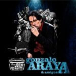 Portada del disco Blues Gonzalo Araya y Amigos grabado en 2011 con artistas internacionales de blues