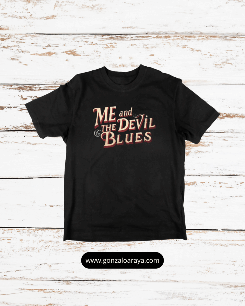 Camiseta me and the devil