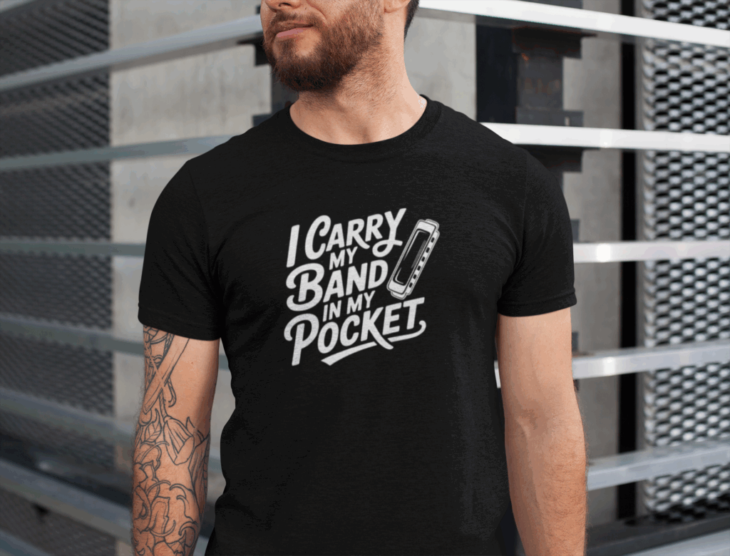 Camiseta I carry my band in my pocket