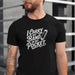 Camiseta I carry my band in my pocket